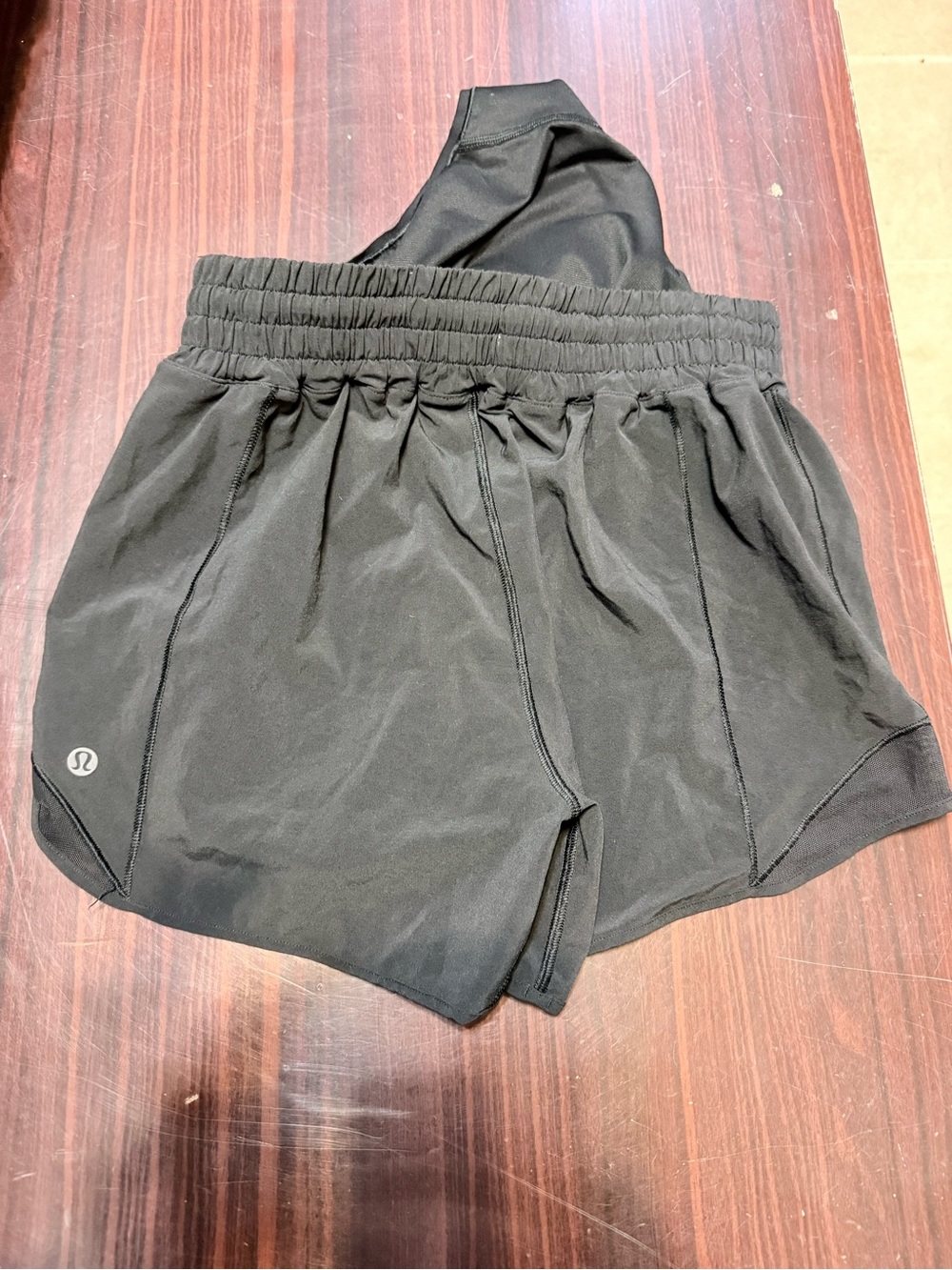 lululemon athletica Black Athletic hotty hot shorts - Picture 4 of 4